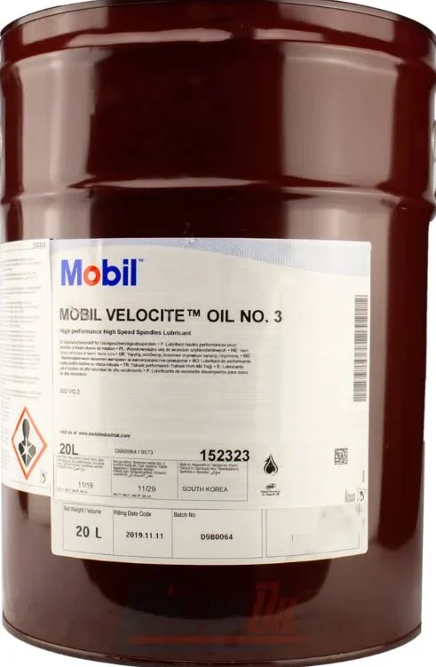 NO3 MOBIL VELOCITE OIL NO:3 (20LT) - Görsel 1
